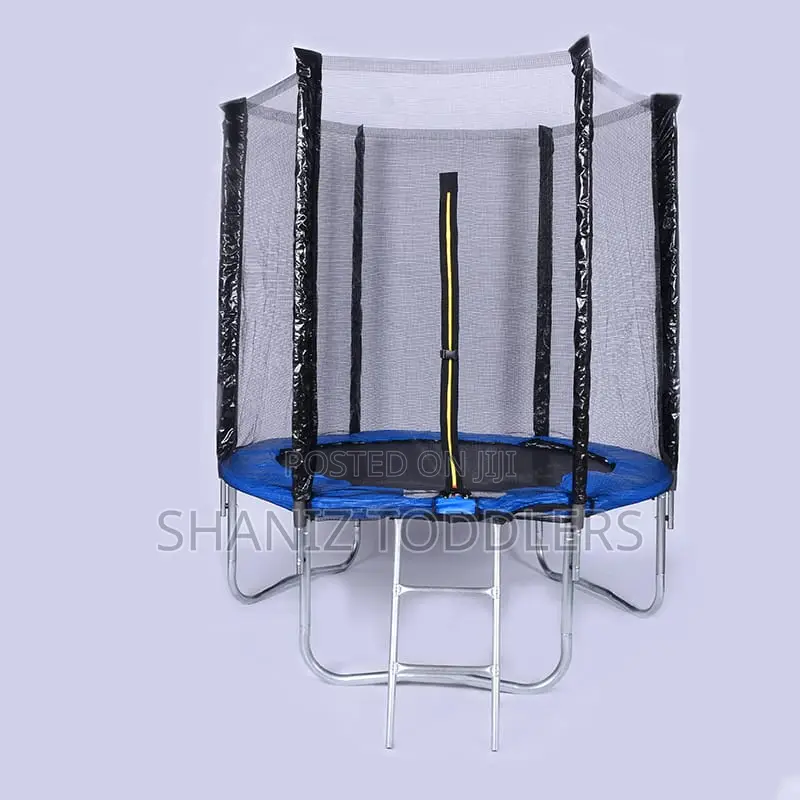 Jumping Trampoline With Enclosure Net for Kids
