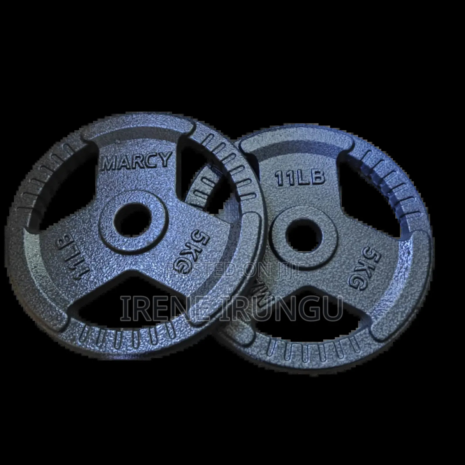 Tri _Grip Barbell Weight Plates