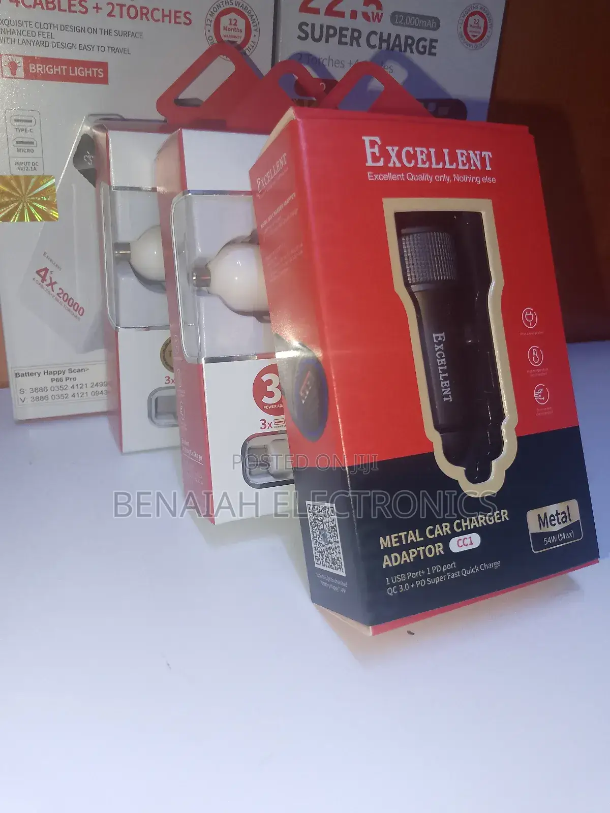 Excellent Car Phone Charger ,Metal Car Charger Adapter