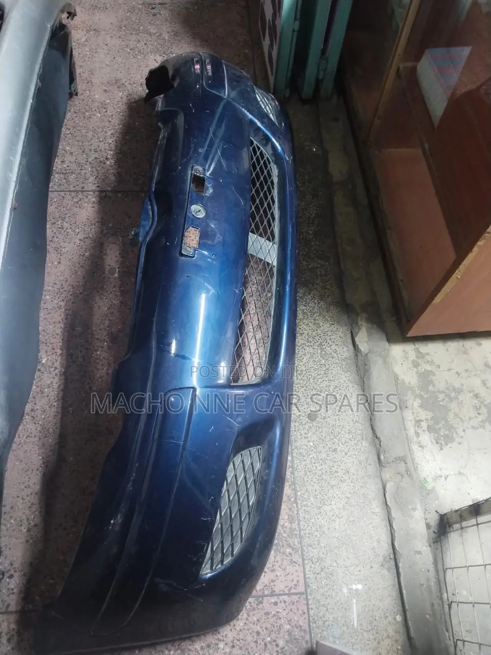 Toyota Vitz 2003 Front Bumper (Tear Drop)