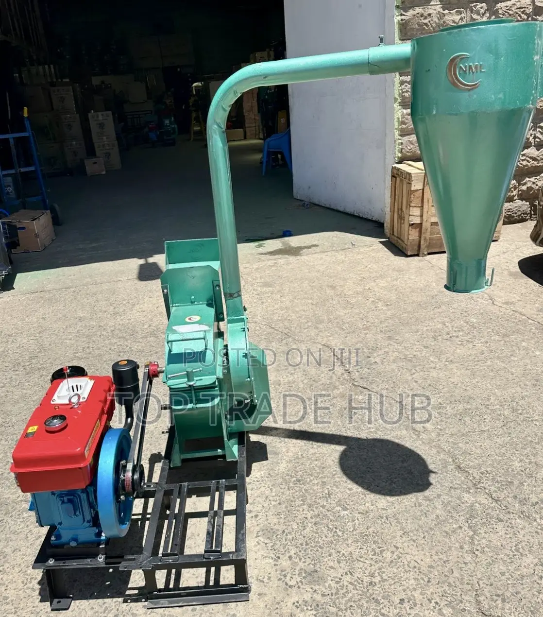 Imported Complete Nml Posho Mill With Jd 8hp Diesel Engine