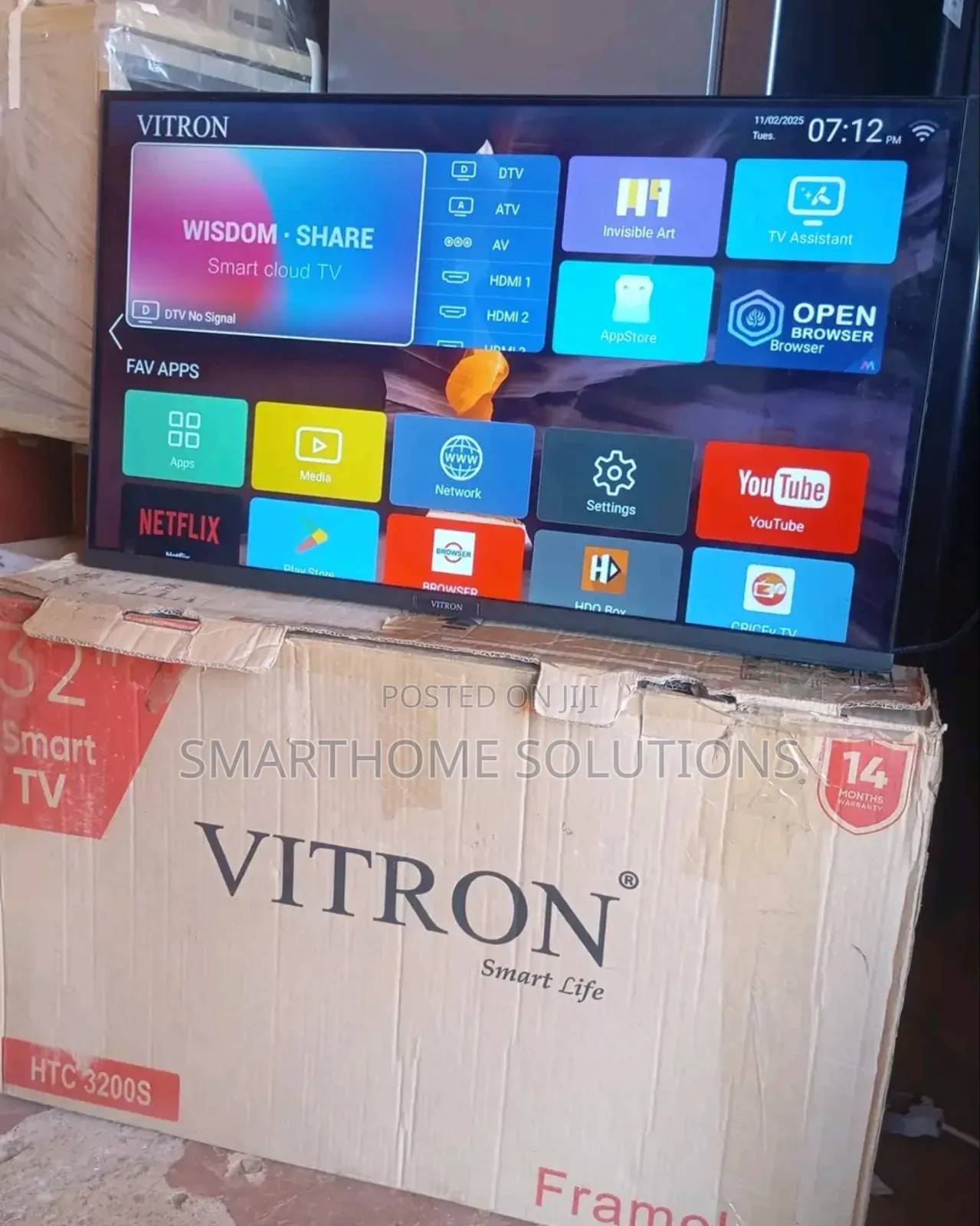 Vitron 32 Inches Smart Tv Full Hd