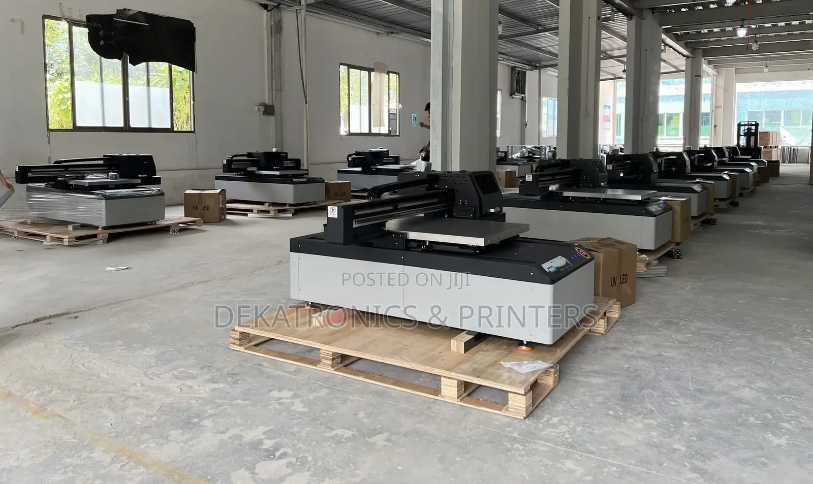 Kx Desktop 6090 Uv Flatbed/DTF Printer With 3 Xp600 Heads