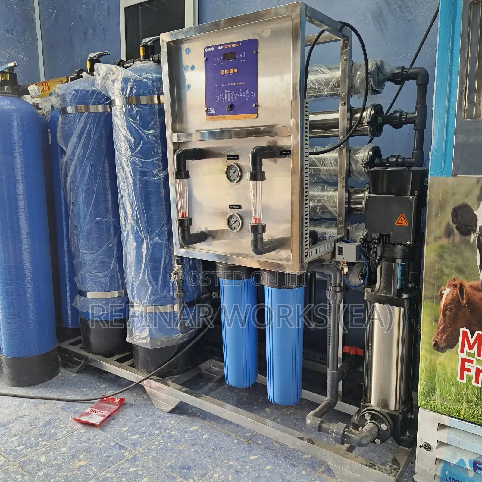 Reverse Osmosis Water Purifier – Heavy-Duty Commercial Design