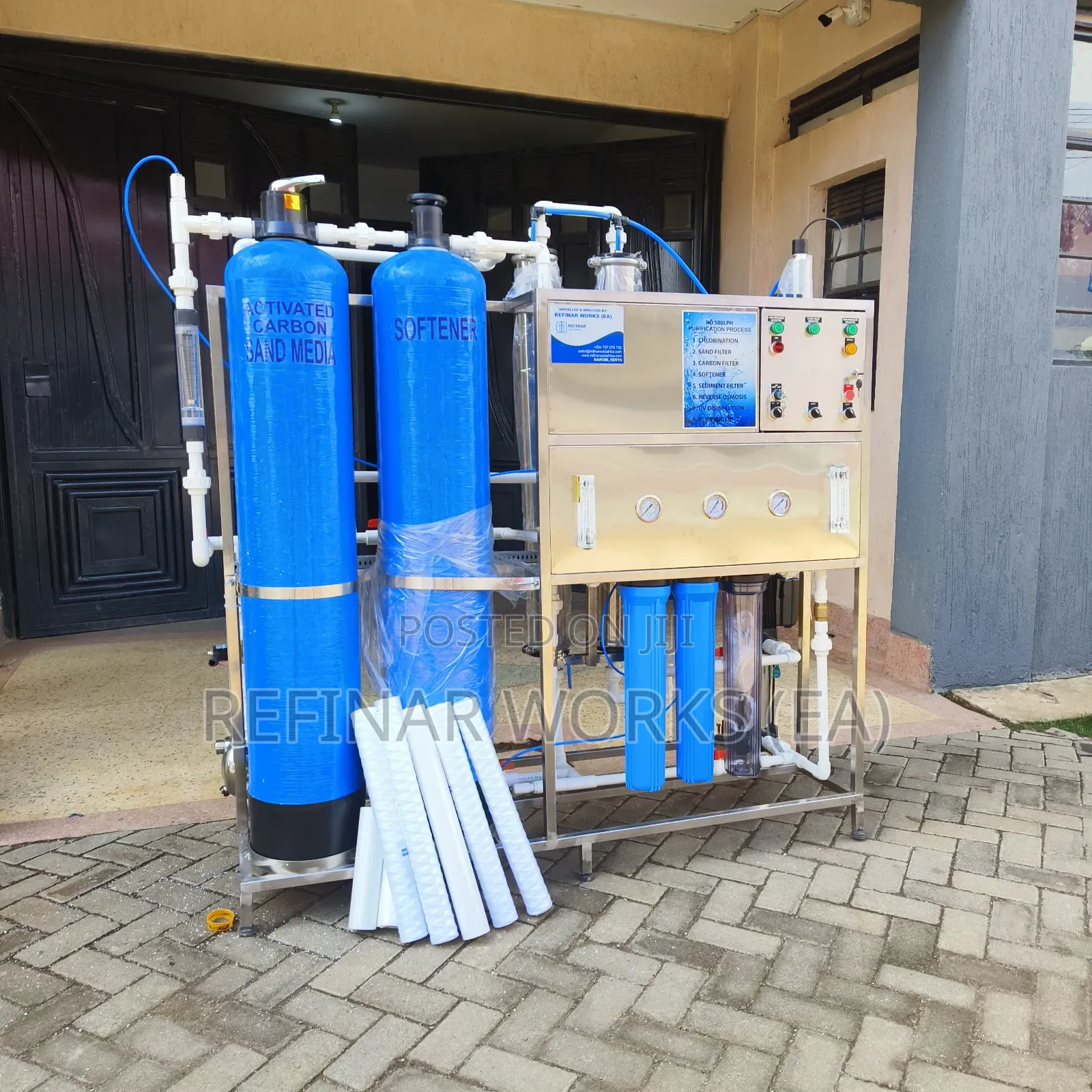 Reverse Osmosis Water Purifier – Heavy-Duty Commercial Design