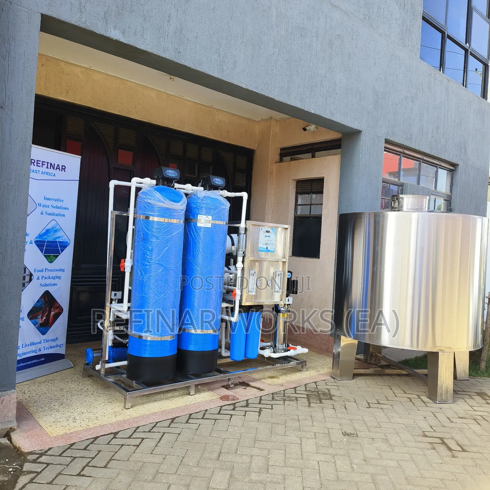 Reverse Osmosis Water Purifier – Heavy-Duty Commercial Design