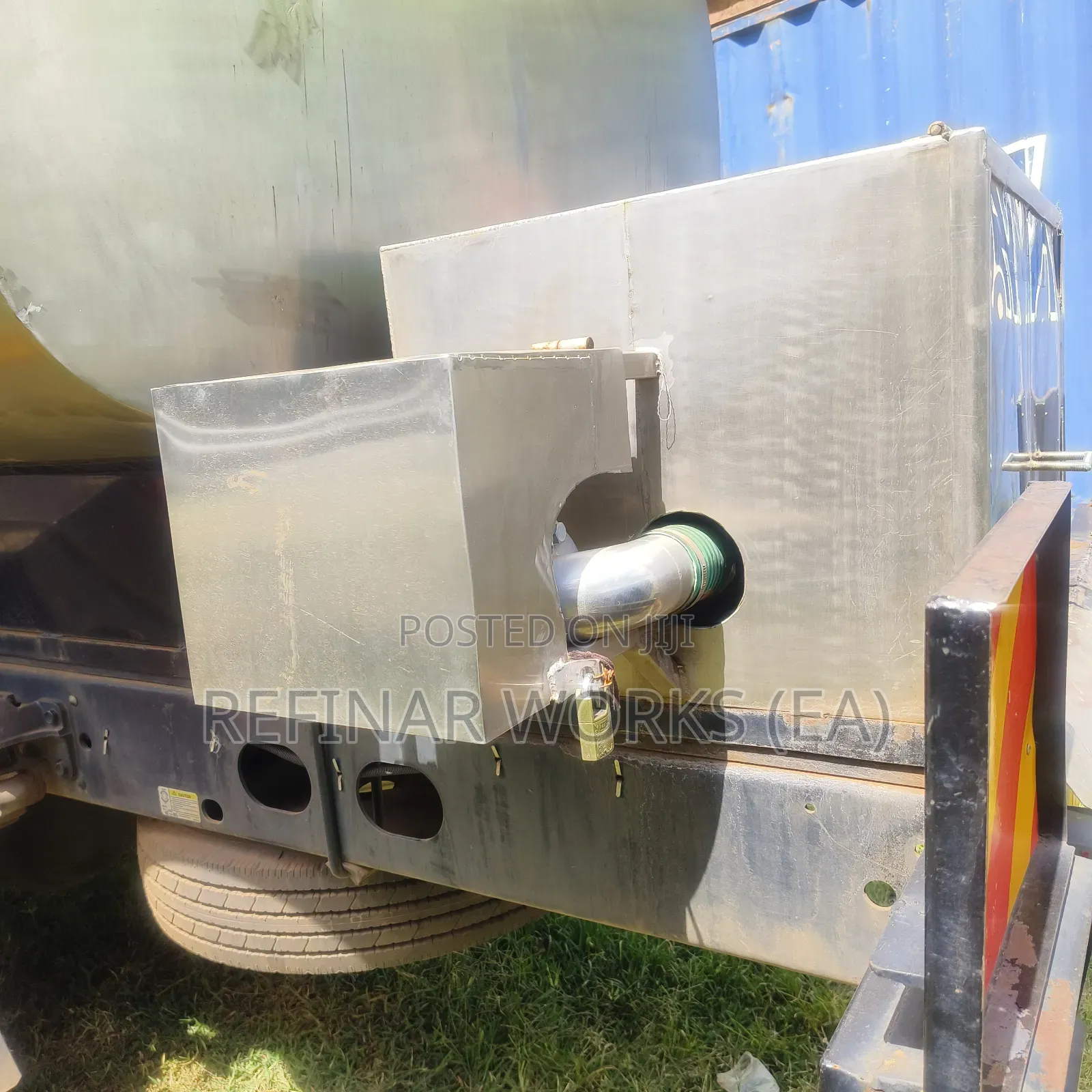 Custom Water Bowser Fabrication – Stainless Steel Tank By Refinar