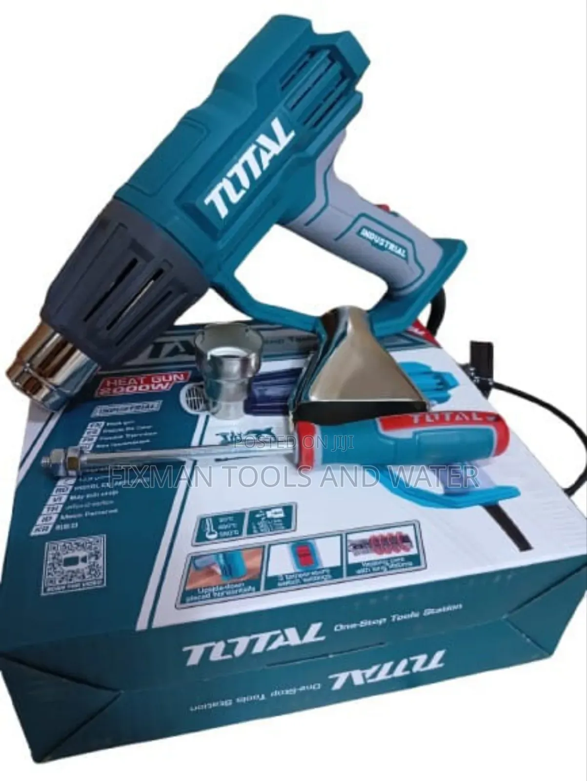 Total Heat Gun 2000 Watts Hot Air Gun