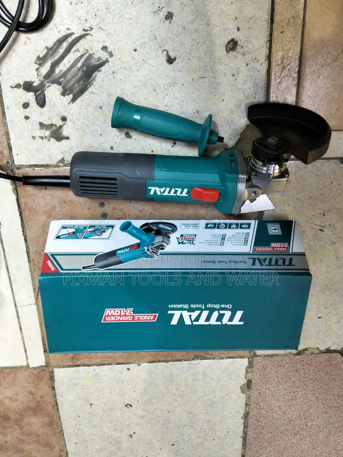 New Powerful Total Angle Grinder 710 Watts 4.5 Inches Free Disc