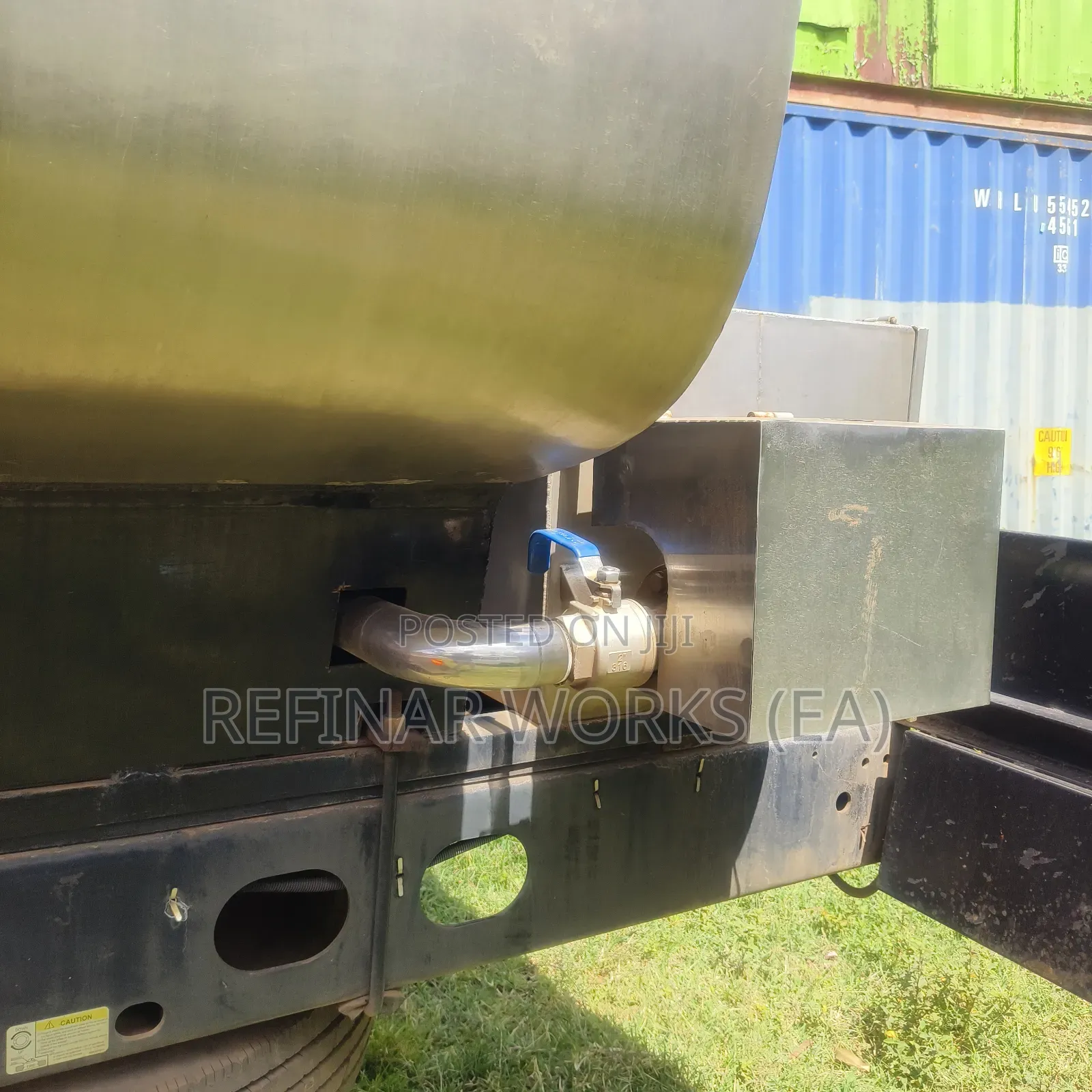 Water Bowser Fabrication – Heavy-duty Stainless Steel Body