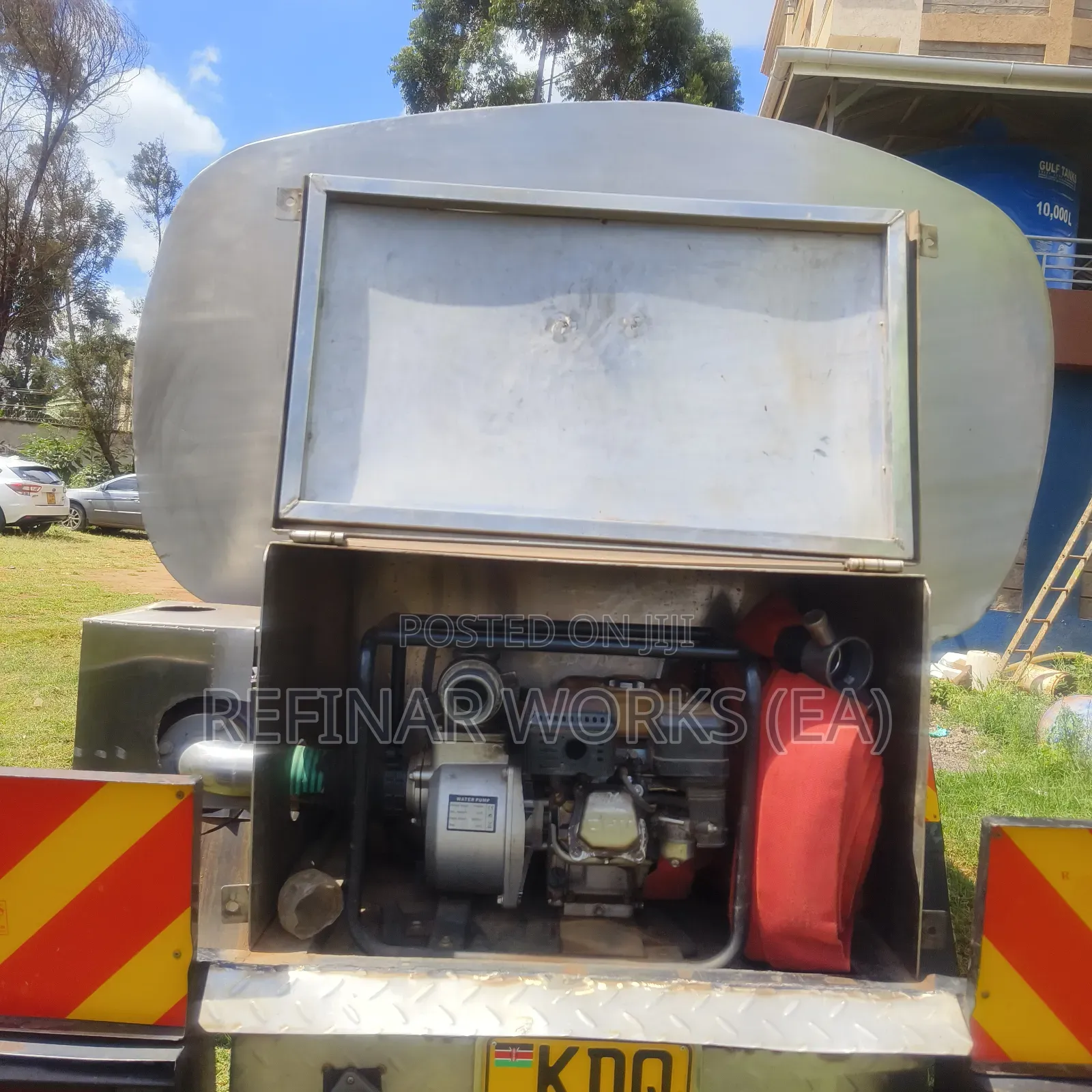 Premium Stainless Steel Water Bowser – Ready To Work