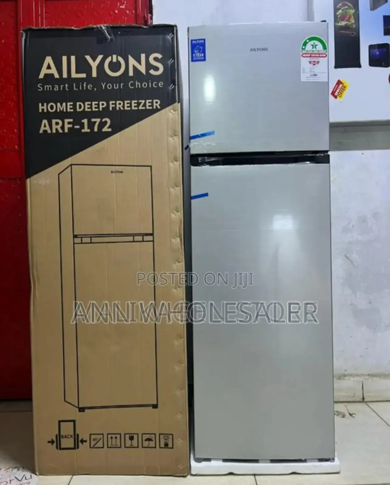 172litres Fridge Double Door Ailoyns