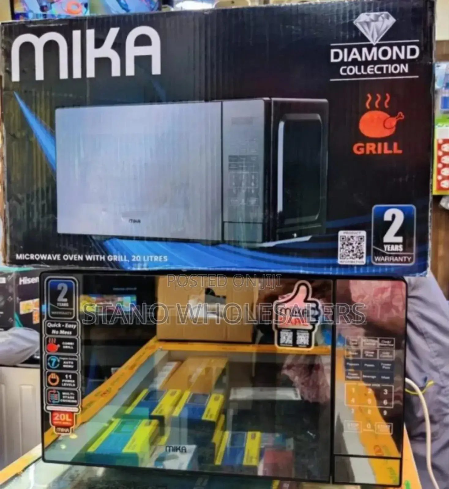 New Arrivals Mika Digital Microwave
