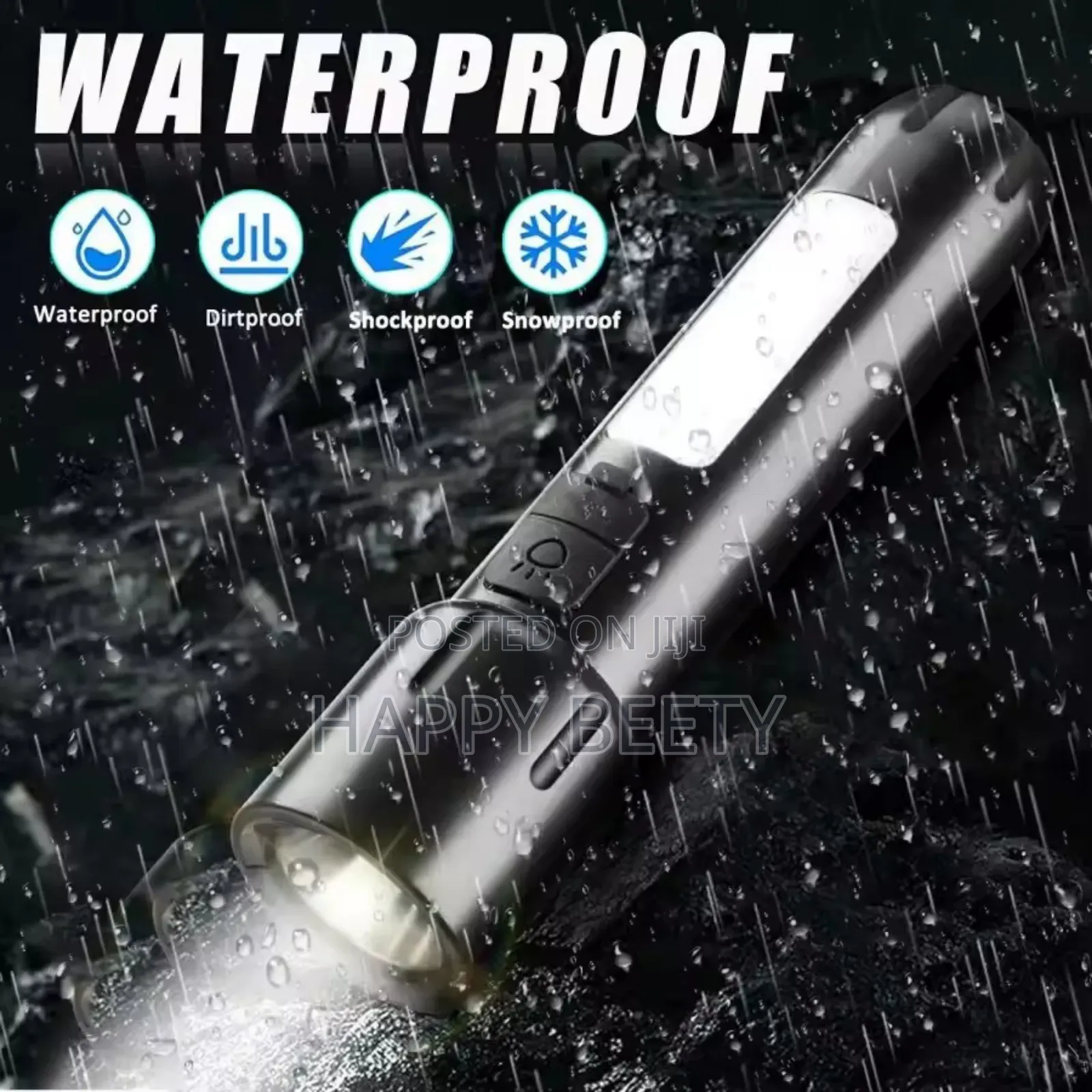 *Mini Edc Flashlights Usb Rechargeable Torch With 4 Modes Outdoor