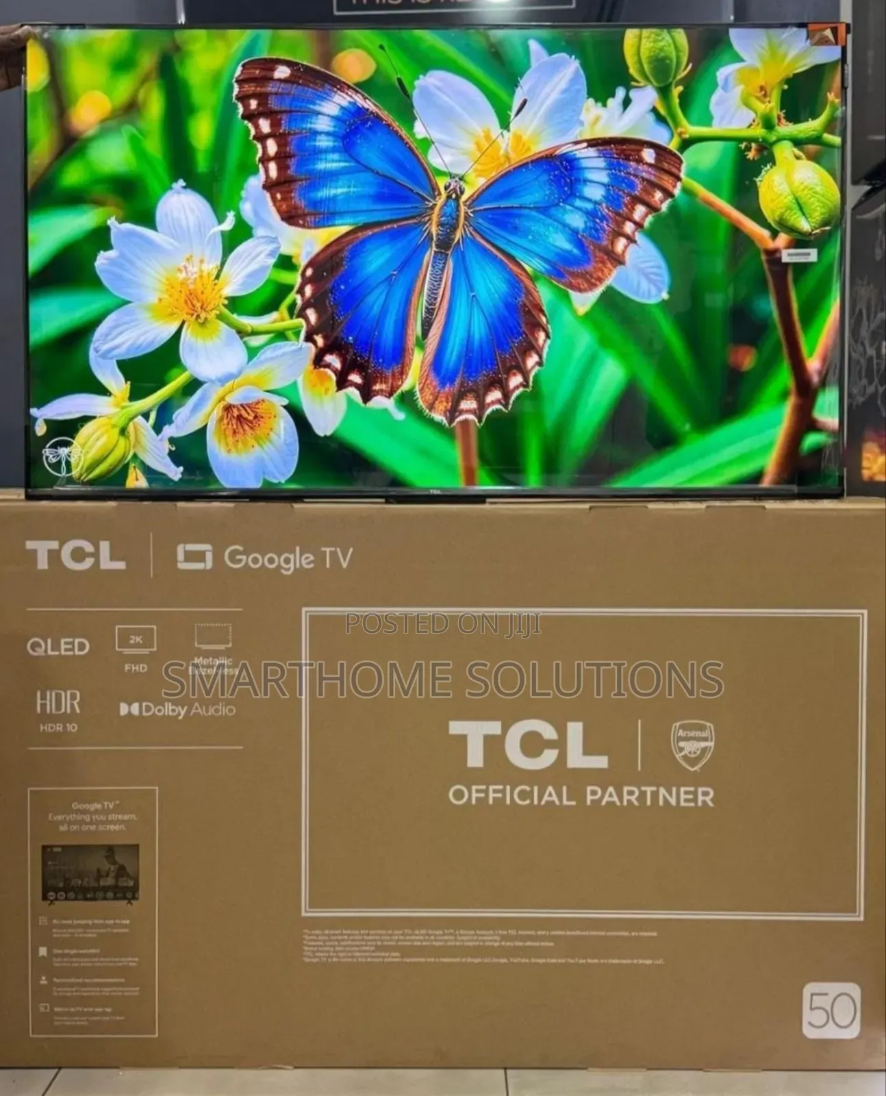 Tcl 50” Inch Hdr 50 V6c,2025