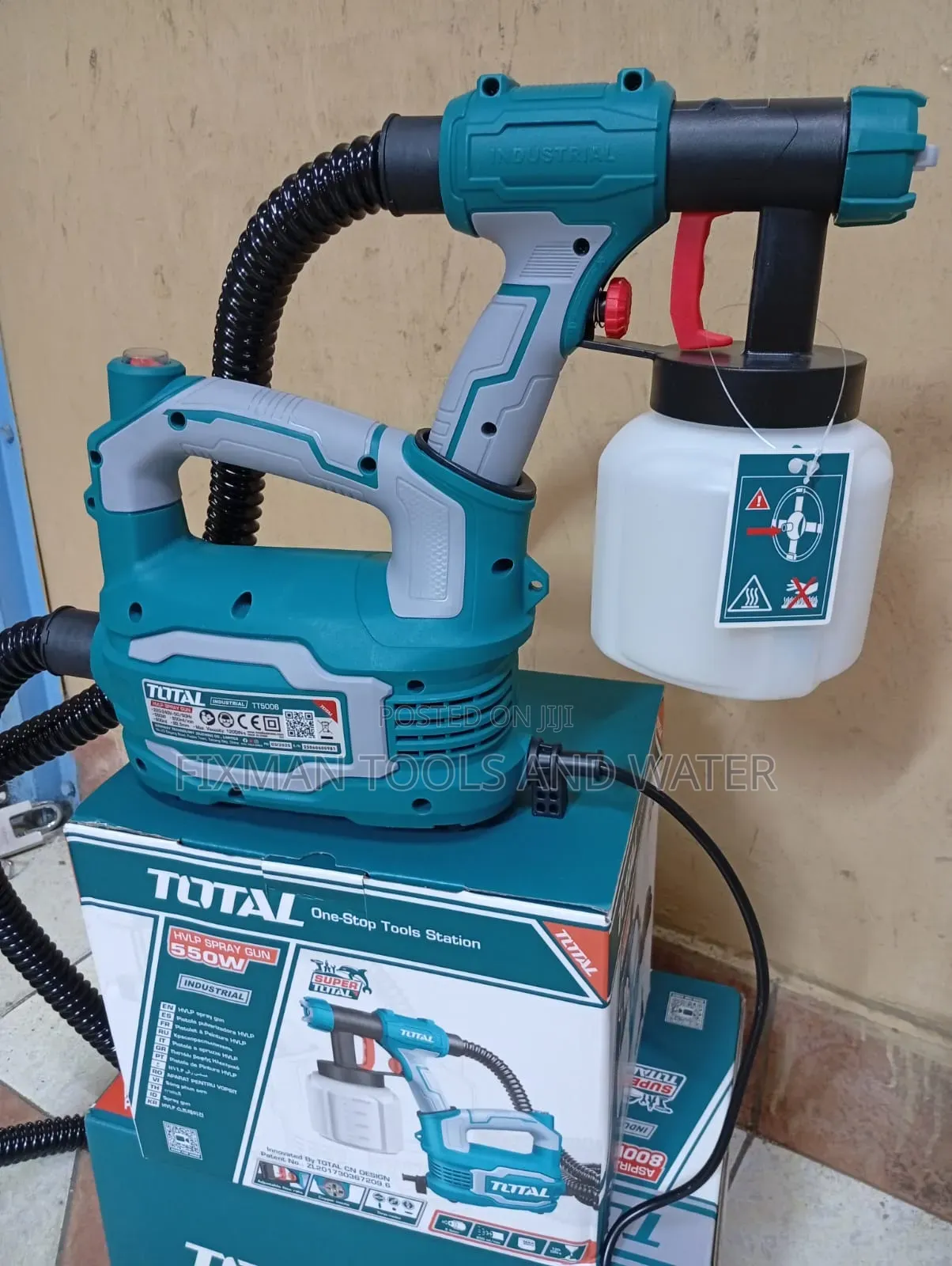 All Purpose Total Spray Gun 550 Watts With Detachable Gun Set