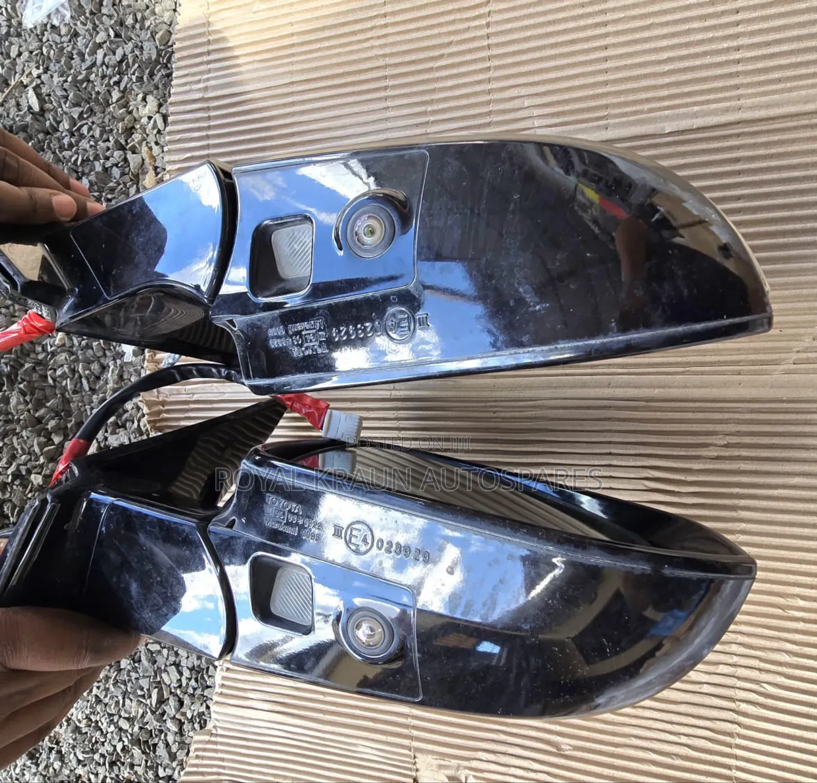 Harrier Side Mirrors With Cameras
