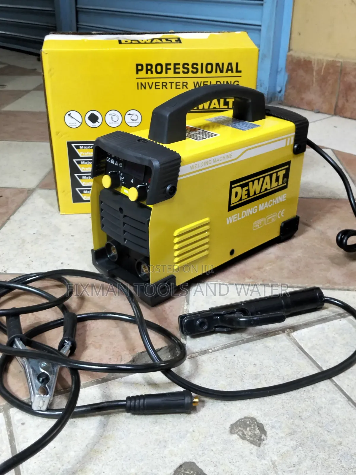 Commercial Dewalt Mma 500 Amps Welding Machine + Free Rods