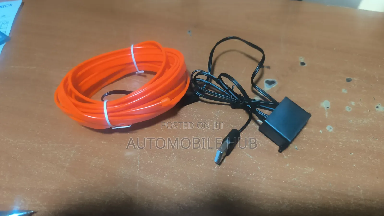 Car Interior Lights With Usb Cable 5m -Red,Blue ,Pink