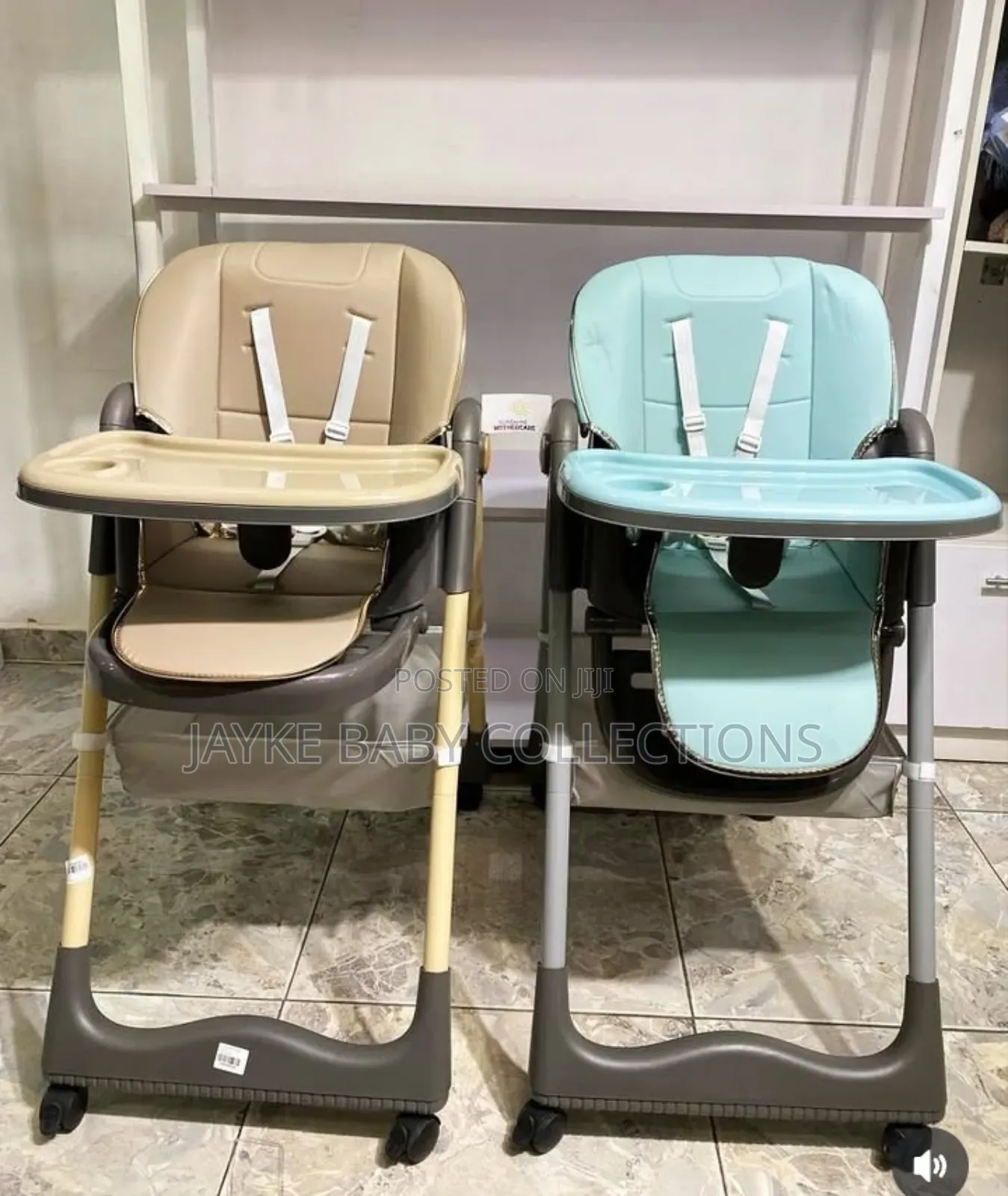 Adjustable Foldable Baby High Chair