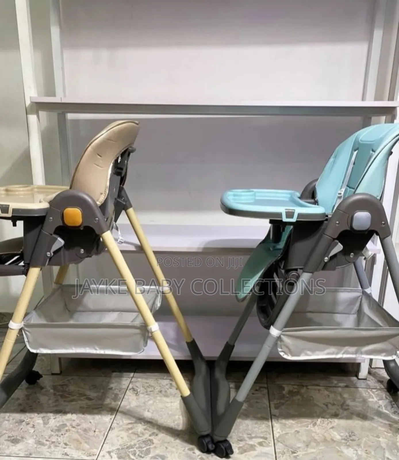 Adjustable Foldable Baby High Chair