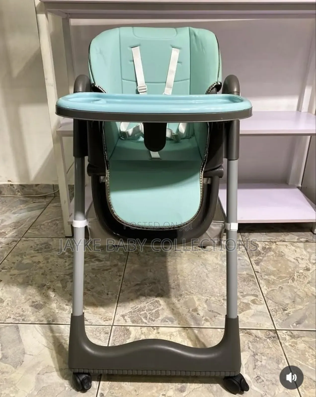 Adjustable Foldable Baby High Chair