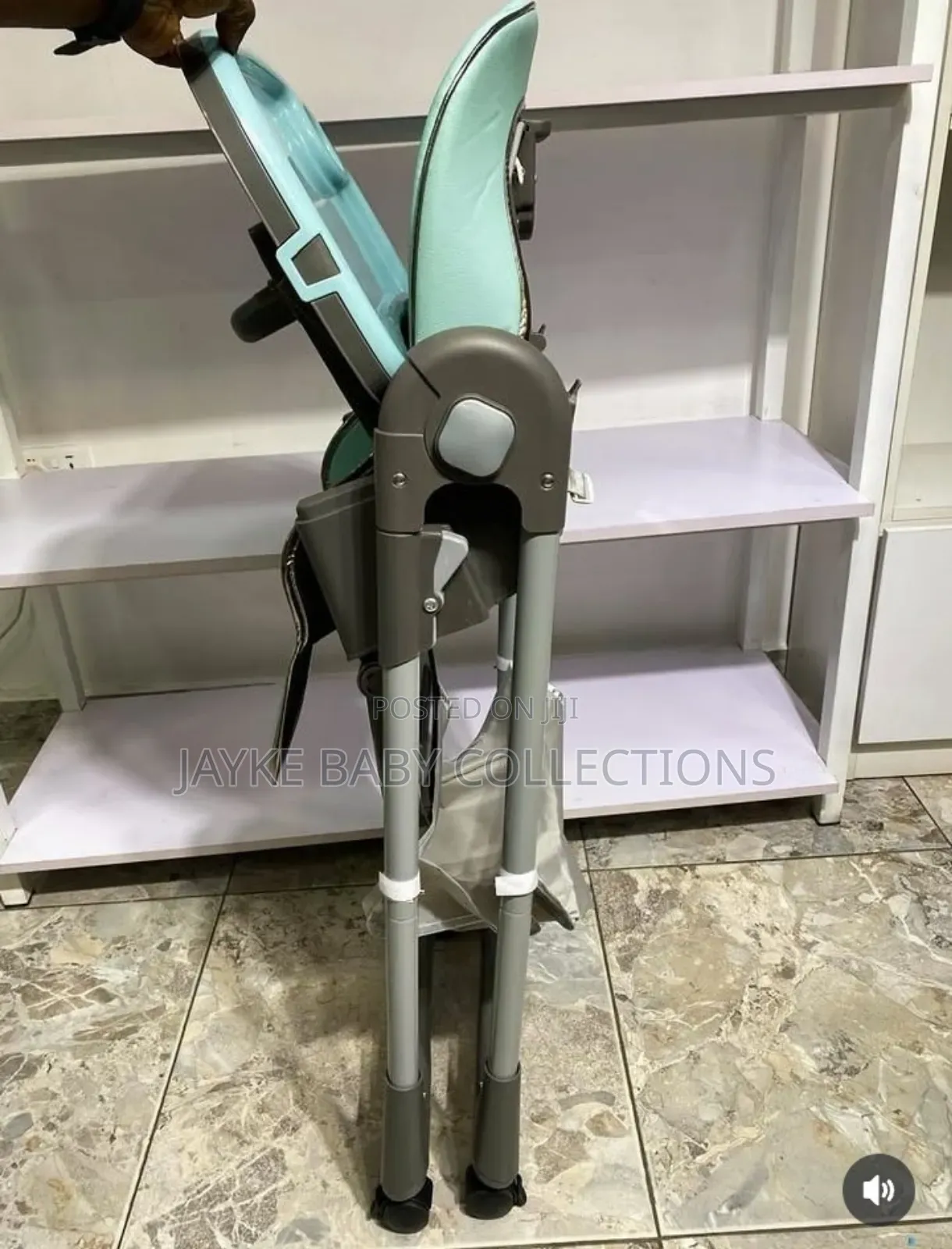 Adjustable Foldable Baby High Chair