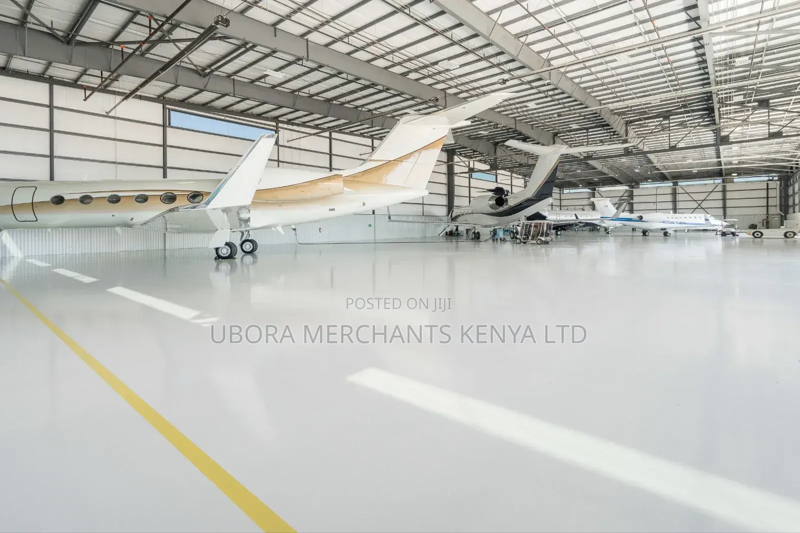Epoxy Self-Leveling Flooring for Aircraft Hangars