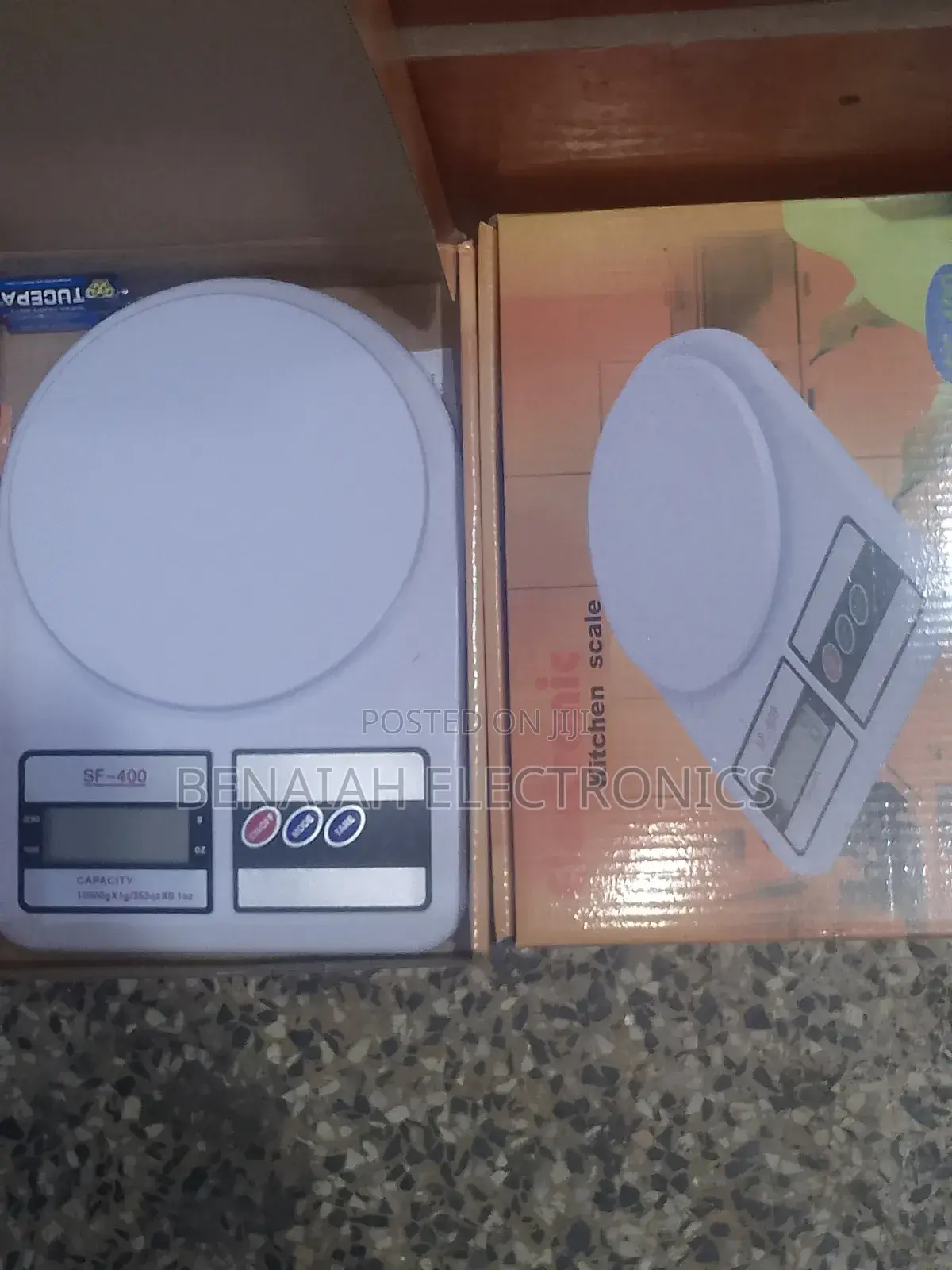 Portable Kitchen Weighing Scale Battery Powered Scale