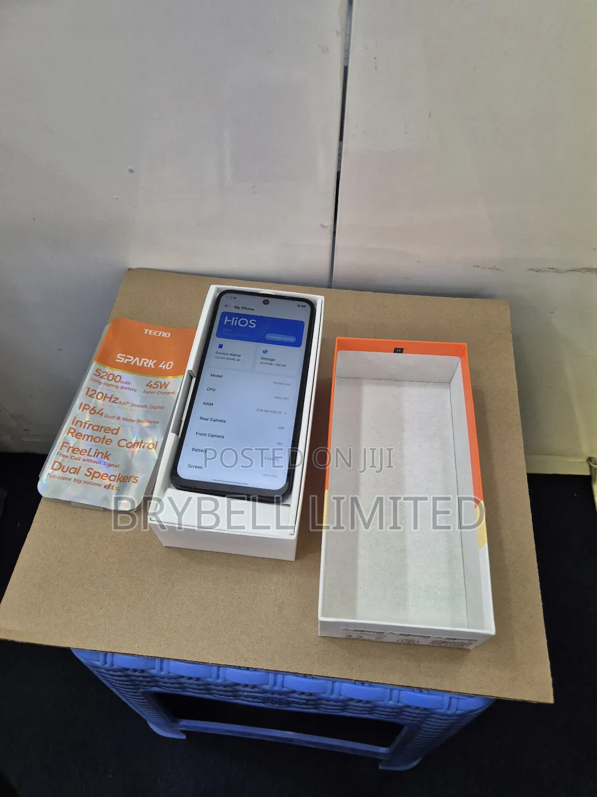 Tecno Spark 40 256 GB Gray