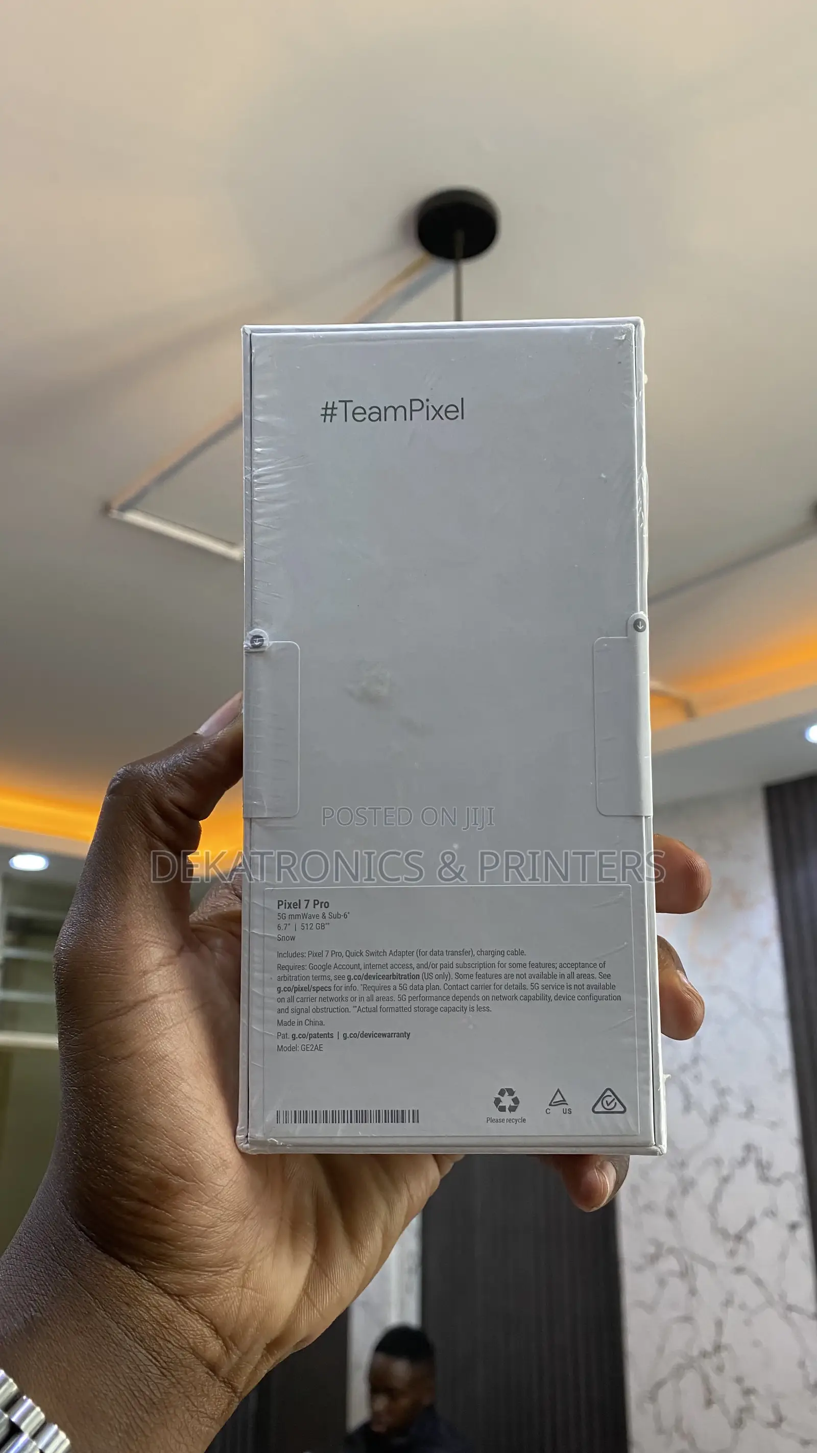 New Google Pixel 7 Pro 512 GB White