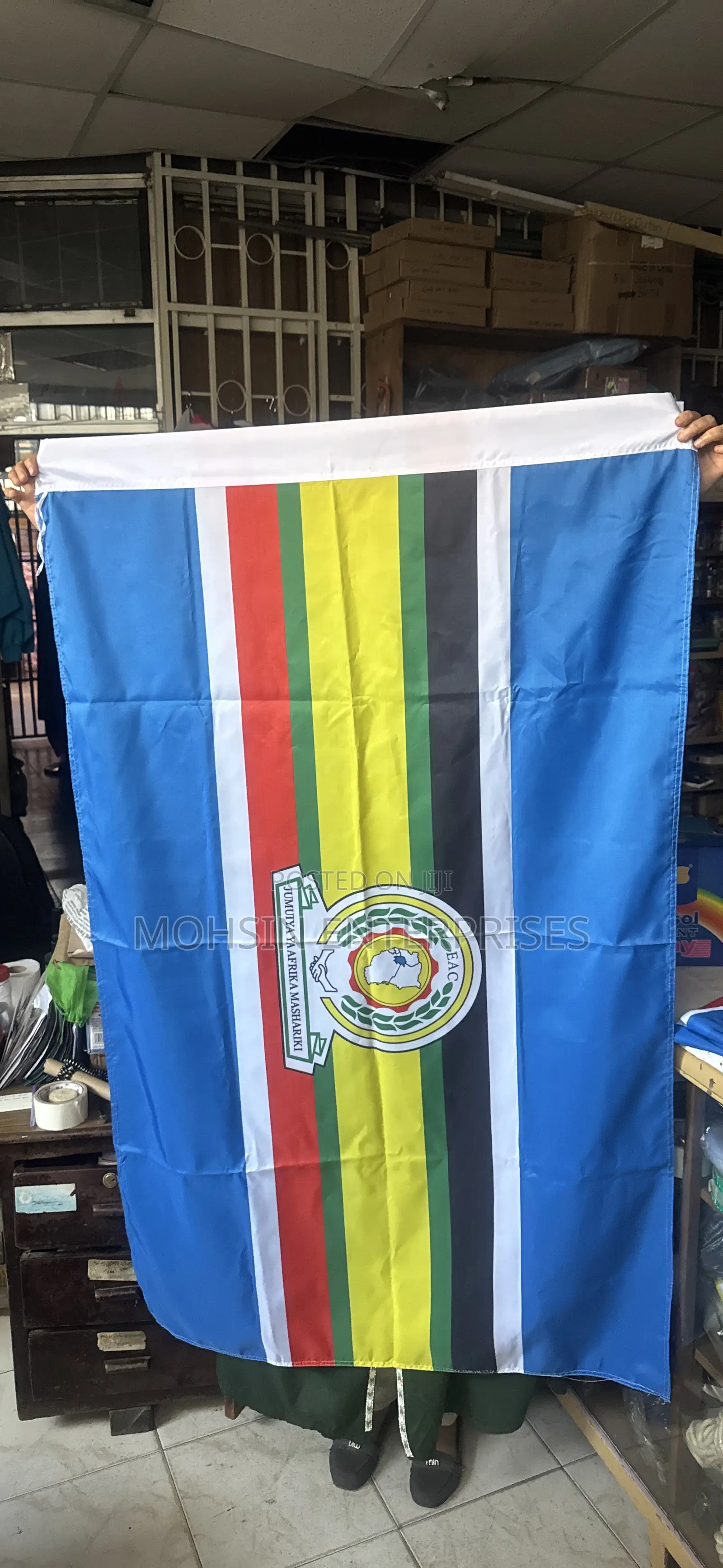 Good Quality 100cm by 150cm East Africa Flag