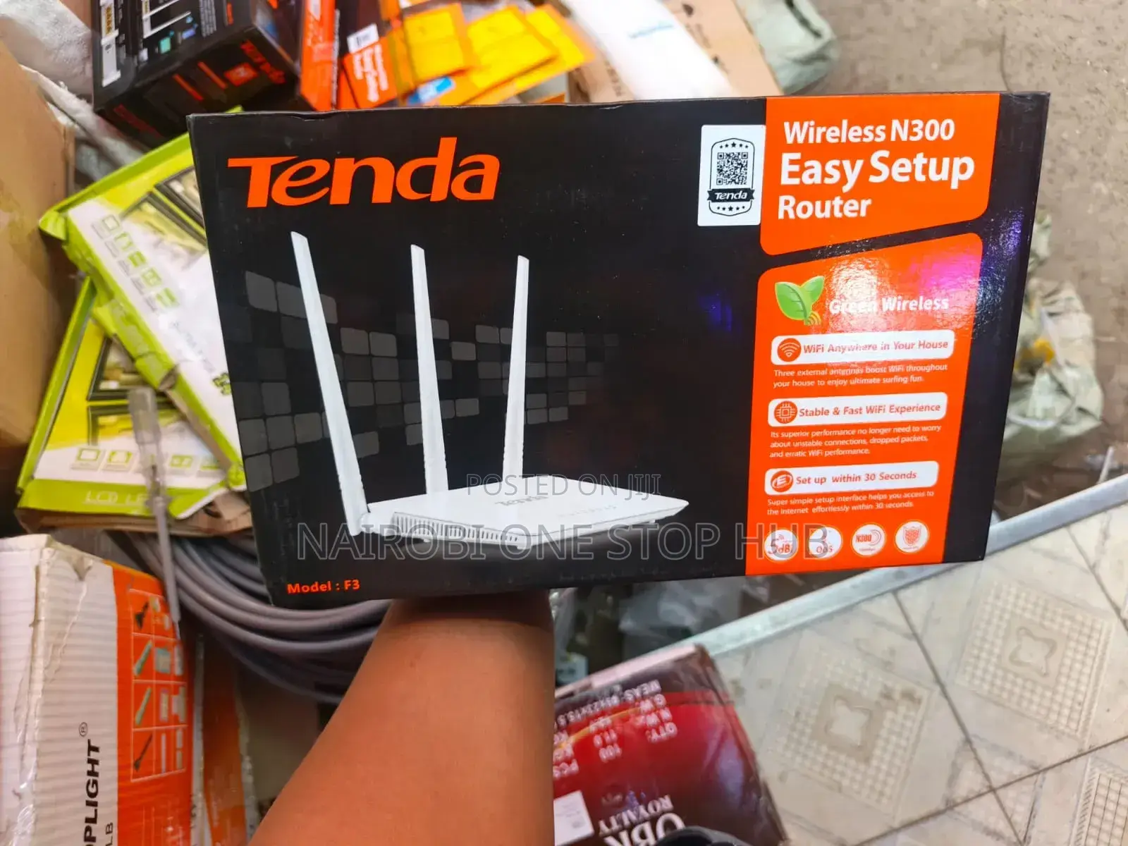 Fast and Stable Wifi With With Tenda F3 Router