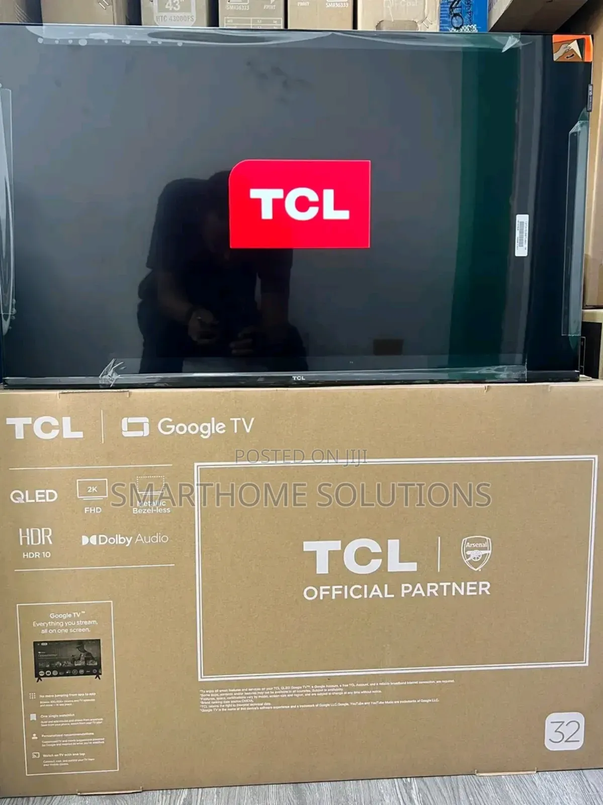 Tcl 32 Inches Smart Qled Tv Tcl Google Tv 32 Inch