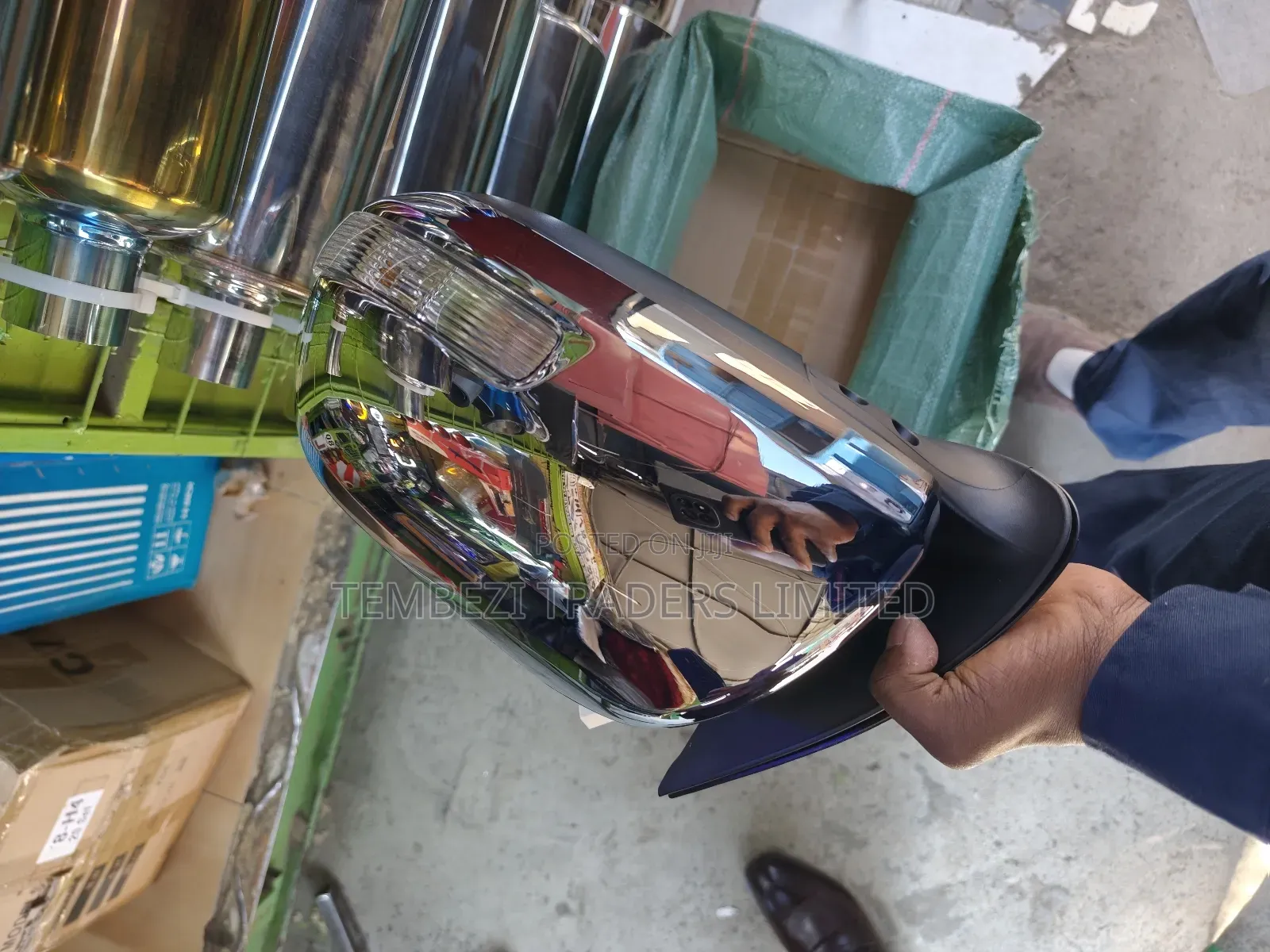 7 Wires Side Mirror Hilux Vigo Chrome With Indicators