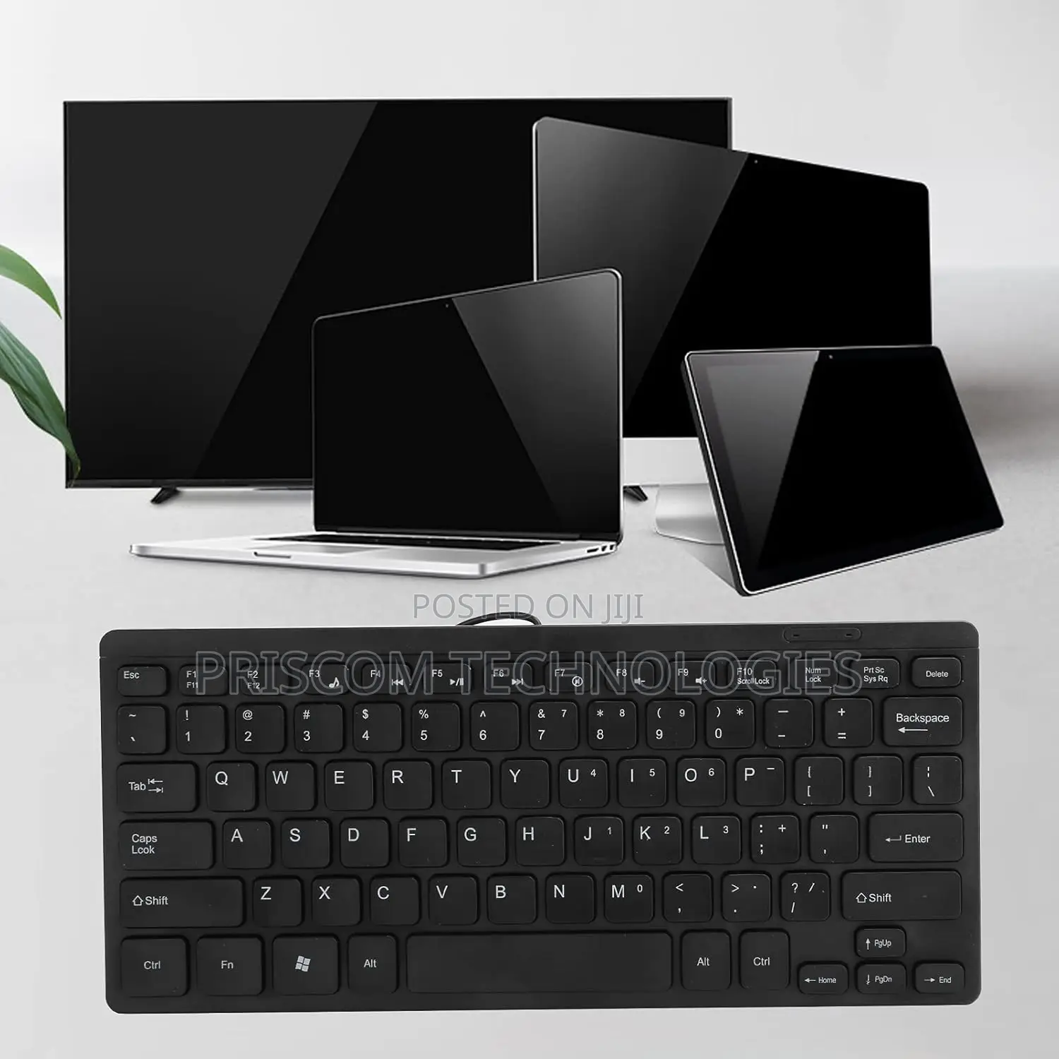 78 Keys Small Wired Usb Portable Keyboard for Desktop, Computer Laptop