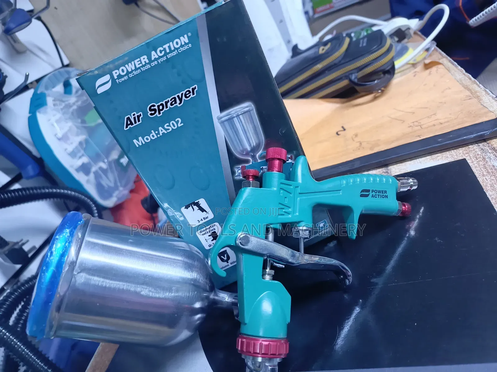Power Action Air Spray Gun / Compressor Spray Gun