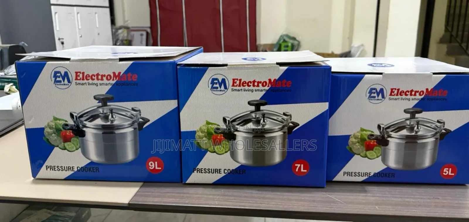 Electromate Manual Pressure Cooker 5 LTRS 