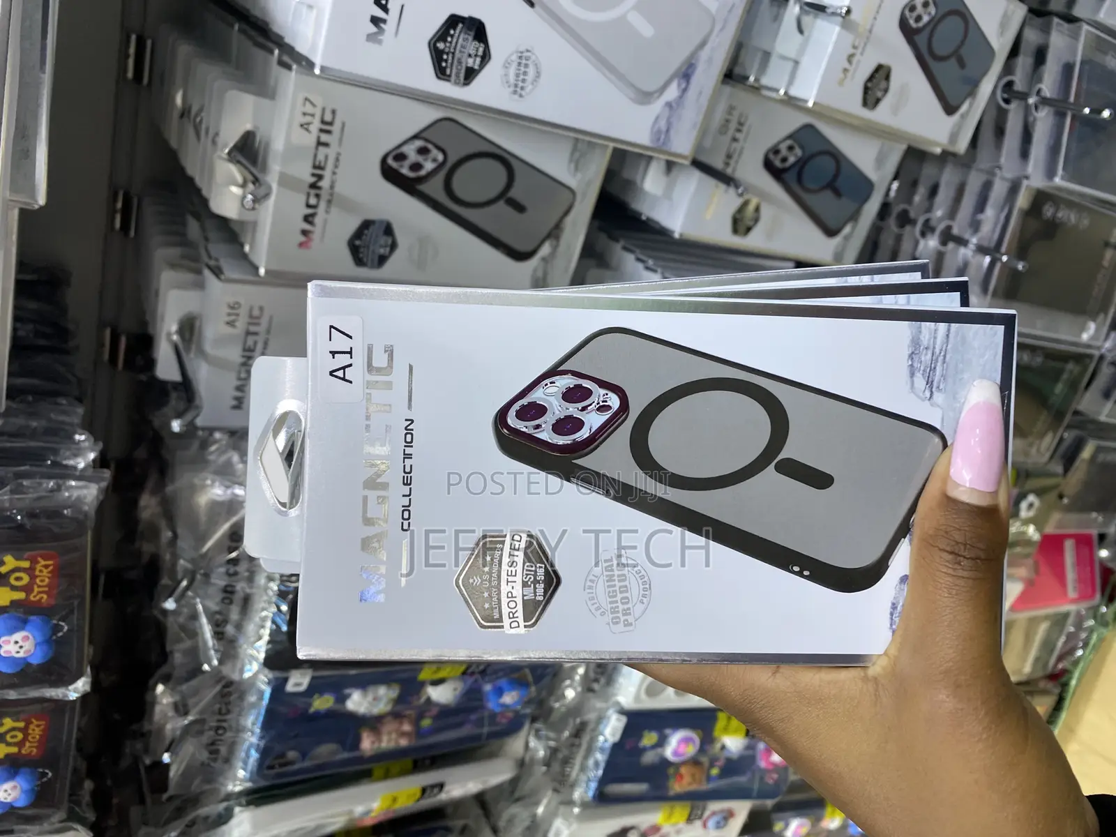 Grabist Magnetic Case for Samsung Galaxy A17 Translucent Matte