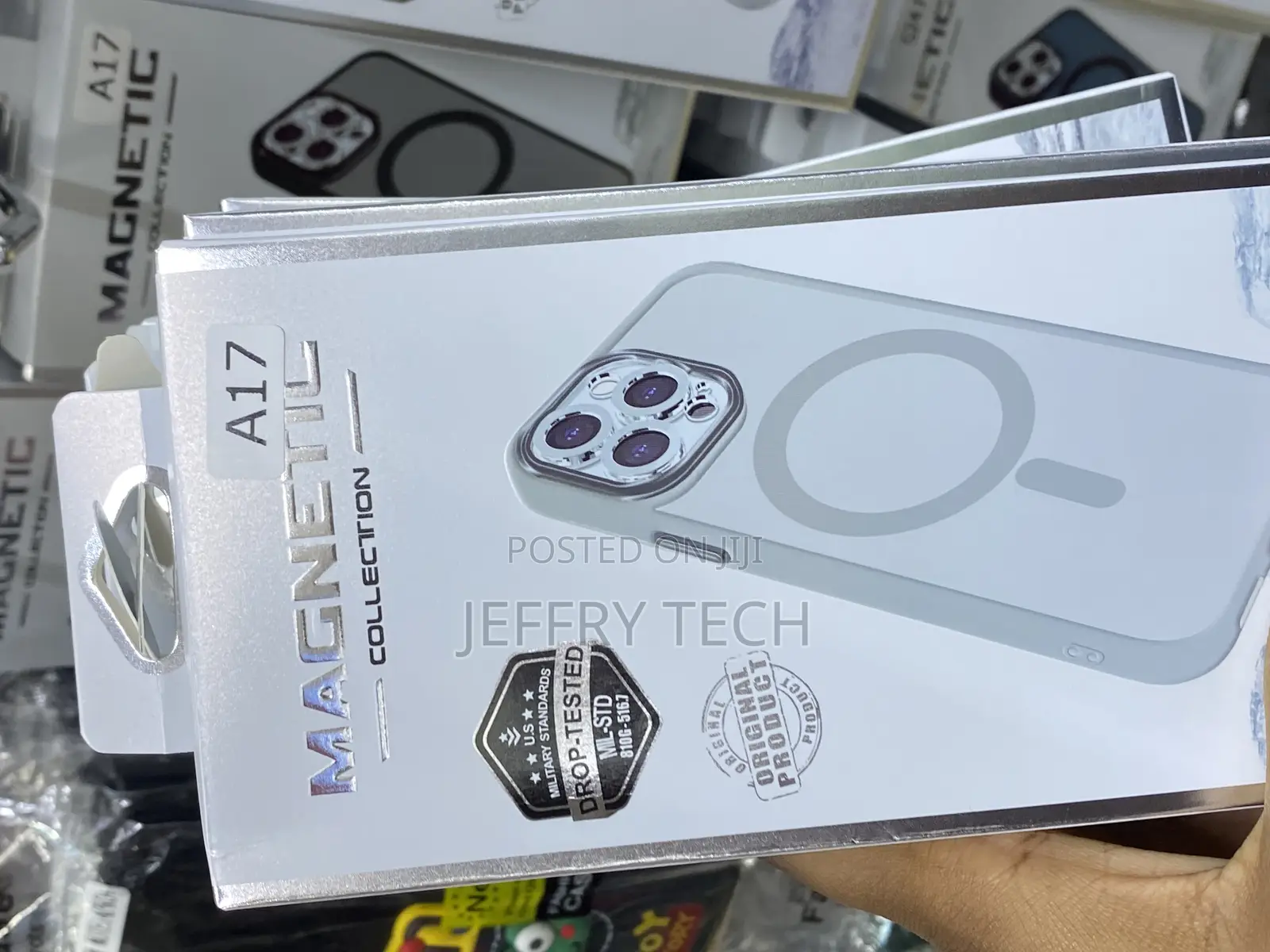 Miscar Samsung Galaxy A17 Clear Case Compatible With Magsafe