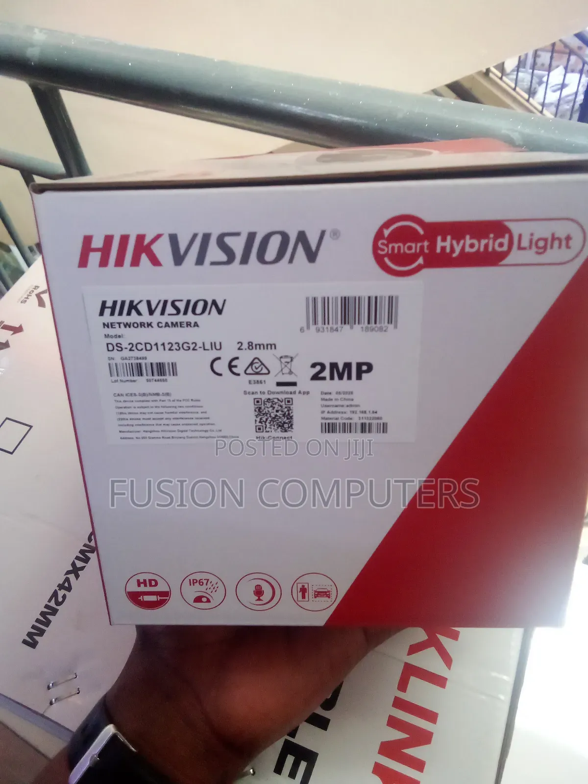 Hikvision Ds-2cd1123g2-Liu(2.8mm) 2mp Dome Network Camera