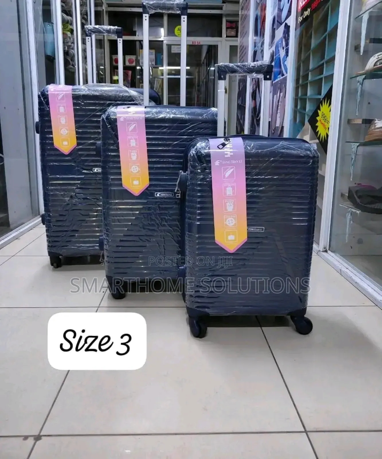 Set Of 3 Suitcases, Classy Suitcases,