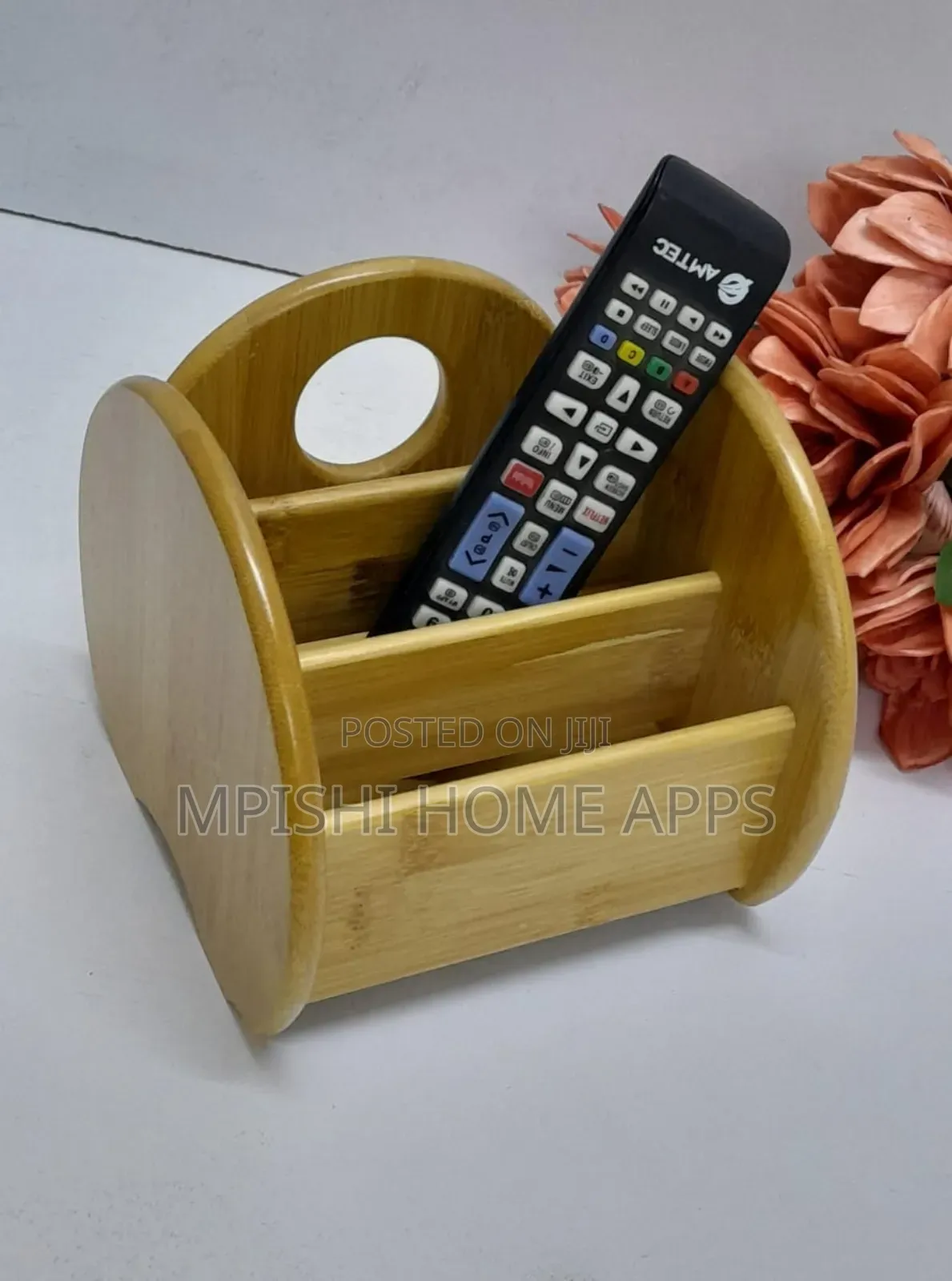 Bamboo Desktop Organizer
