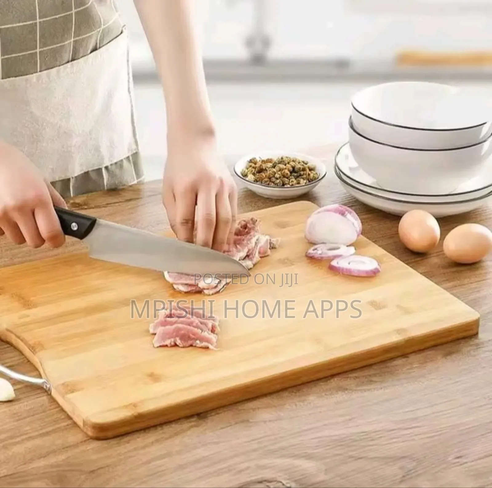Double Sided Wood Chopping Board