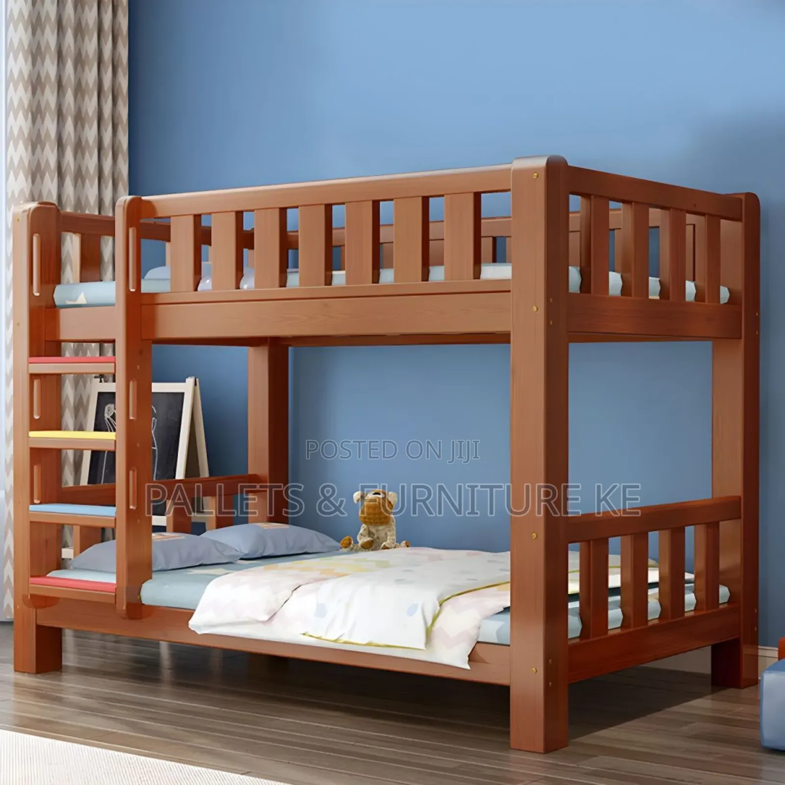 Mighty Wood Double Decker Bed