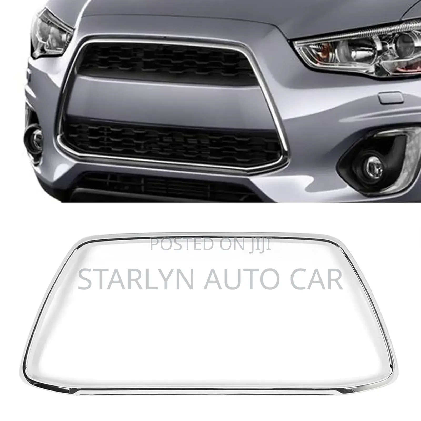 Front Grill Chrome Garnish Trim for Mitsubishi RVR (2013–2016)