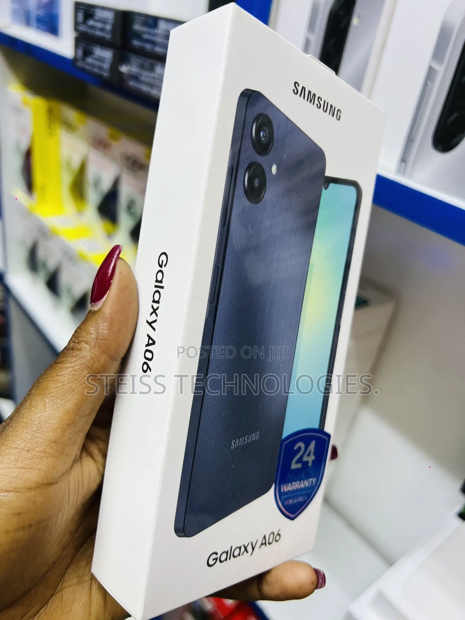 New Samsung Galaxy A06 64 GB Black