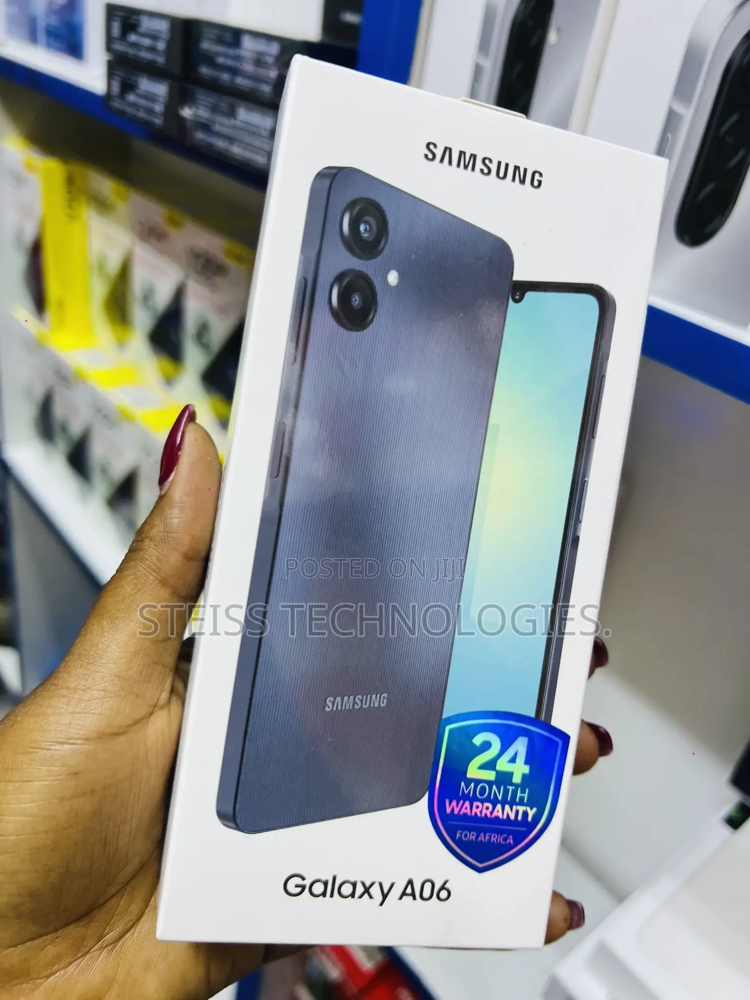 New Samsung Galaxy A06 64 GB Black