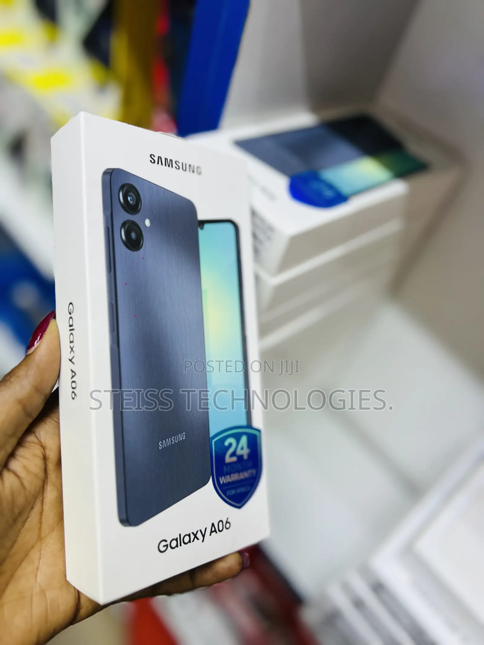 New Samsung Galaxy A06 64 GB Black