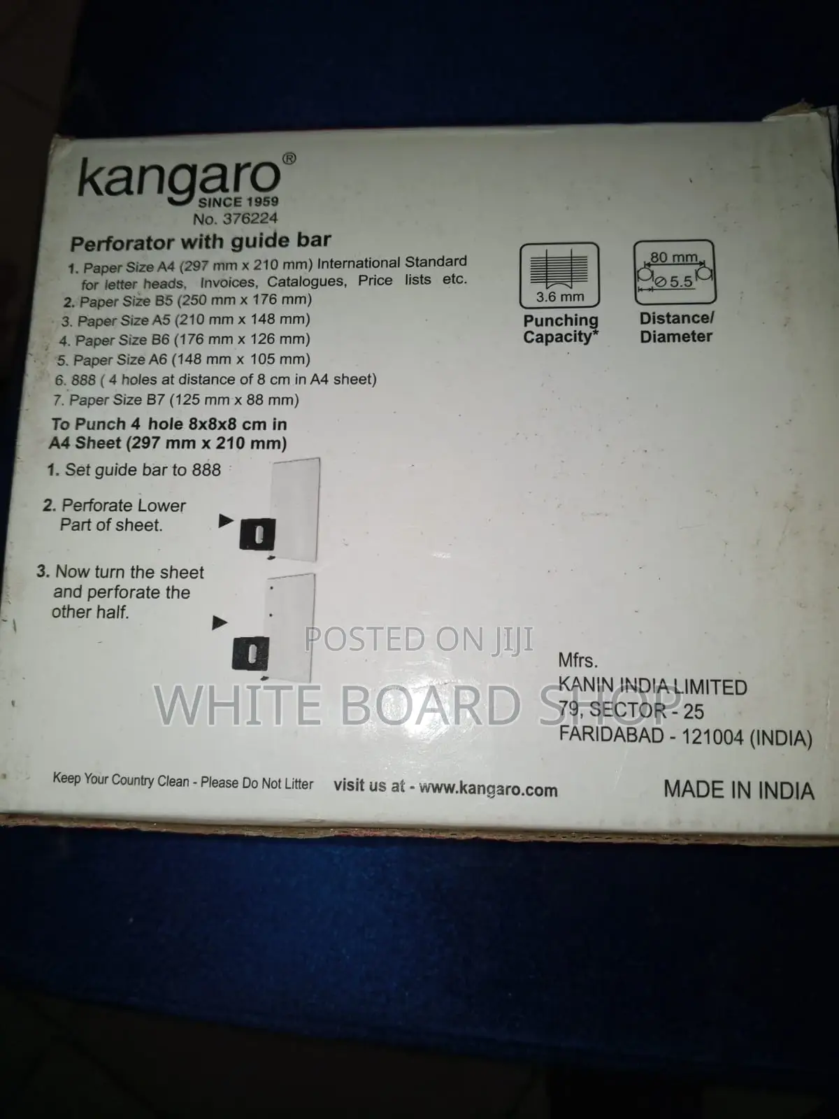Kangaro Giant Paper Punch Dp-700